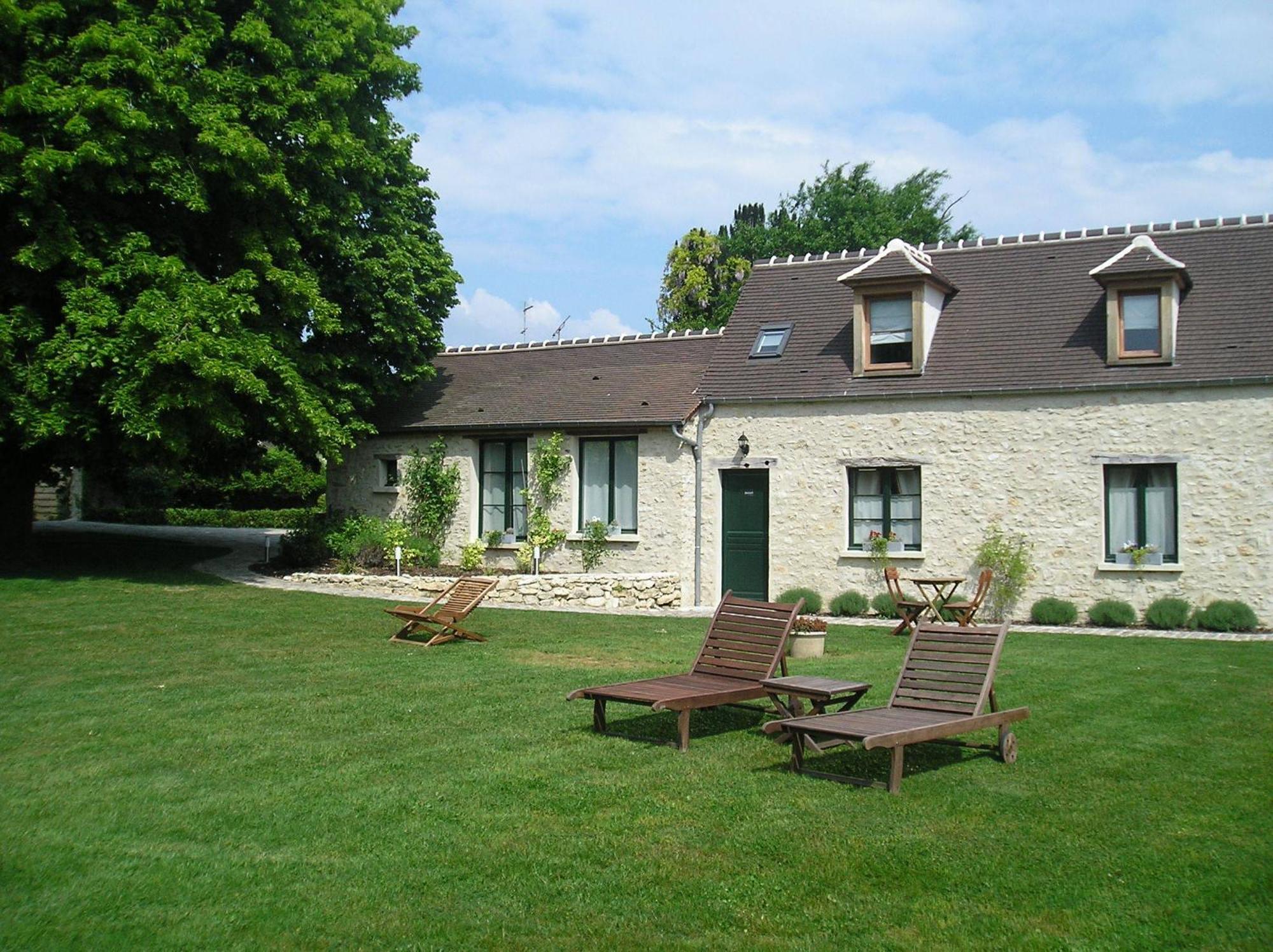 Hotel restaurant L'Aunette Cottage Chamant Esterno foto